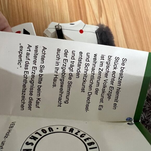 Erzgebirge Nutcracker‎ Rocking Horse German Democratic Republic - Picture 9 of 10